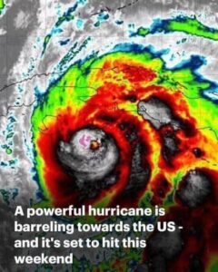 Hurricane set to hit
