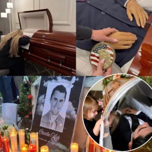 TOUCHING VIDEO: The moment that made America choke up! At Charlie Kirk’s tearful funeral, two children suddenly stepped onto the stage. In the shimmering lights, an innocent voice rang out: “Thank you for loving our father.” The whole hall was bustling, absolutely silent, like a spiritual prelude. But it was what happened next that made everyone present unable to hold back their tears… -BN